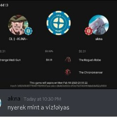 nyerek mint a vizfolyas