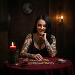Tattooed Tarot Girl
