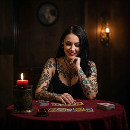 Tattooed Tarot Girl