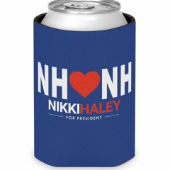 Logo NH Heart NH Nikki Haley For President Beverage Coolers