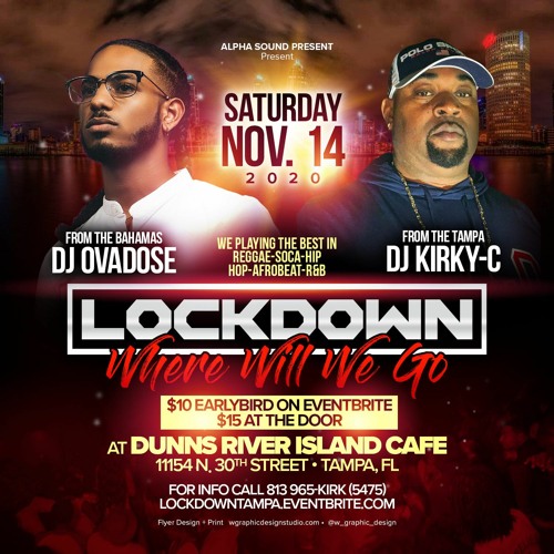 "LOCKDOWN"-WHERE WILL WE GO-@DUNNS RIVER ISLAND CAFE 11-14-20