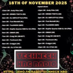 GMar on TECHNO TUESDAY #18 TECHNECK NRG RADIO 18.11.2025