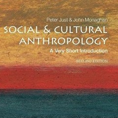 [FREE] EBOOK 📦 Social and Cultural Anthropology: A Very Short Introduction (Very Sho