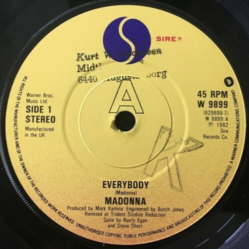 Madonna - EVERYBODY (RUSTY EGAN 2020 REMIX) MASTERED