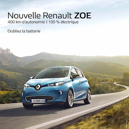 Pub Renault ZE 100% électrique - Voix promo