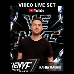 Rafha Madrid - Live at We NYE 23-24 - Fabrik Madrid [VIDEO LIVE SET YOUTUBE]