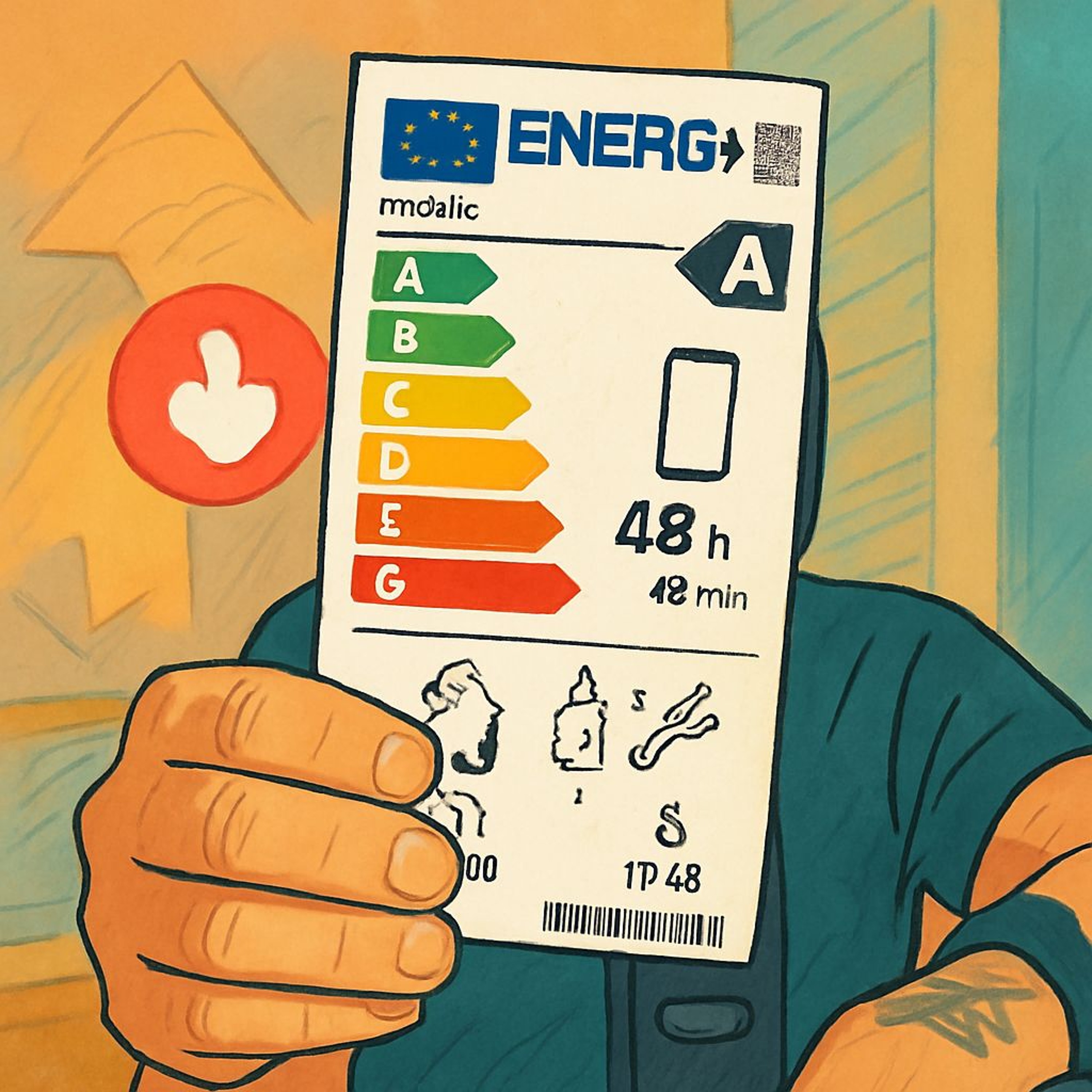 Energetické štítky pro mobily přicházejí
