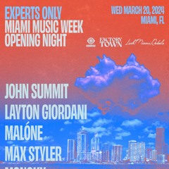 Layton Giordani @ Factory Town, Experts Only, Miami Music Week, United States 2024-03-20