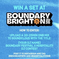 Broken Vision Boundary Festival x Hospitality DJ Contest