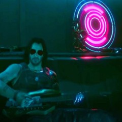 Cyberpunk 2077 | Johnny Silverhand Guitar With CHILL instrumental | "Never Back" [TxR]