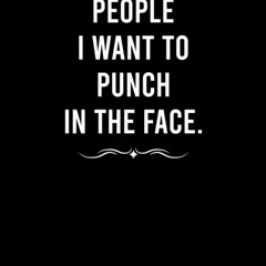 read people i want to punch in the face notebook: funny gag gift for cowork