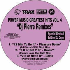 Davis - 2 B Or Not 2 B (Pierre's Old School Mix)