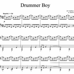 Drummer Boy Piano Solo