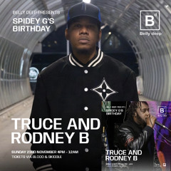 TRUCE, RODNEY B, GGB & MICMAN FROST @ BELLY DEEP SPIDEY G'S BIRTHDAY