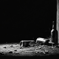 white lines & broken bottles