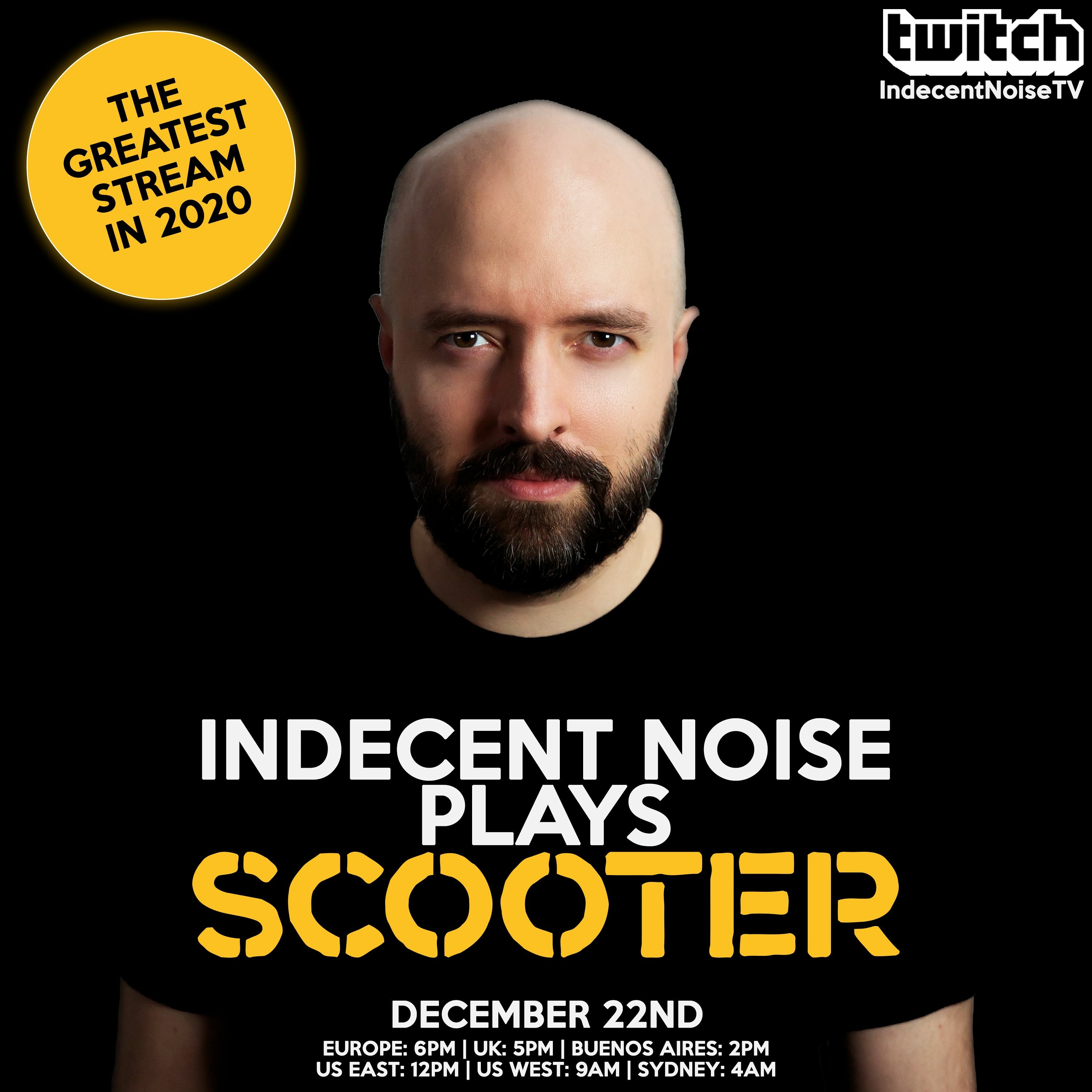 Indecent Noise Plays Scooter (22.12.20)