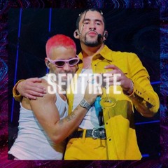 SENTIRTE - Bad Bunny x Mora Type Beat - Reggaeton Type Beat
