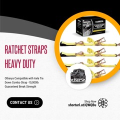Ratchet Straps Heavy Duty