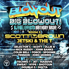 Blowout Promo - Scott Brown Tribute Mix - Vinyl Only