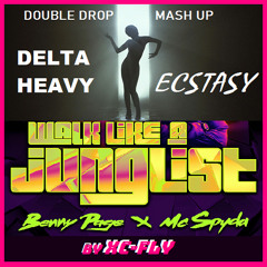 "Ecstasy" - Delta Heavy| "Walk like a Junglist" - Benny Page|MC Spyda|(DoubleDrop-MashUp)