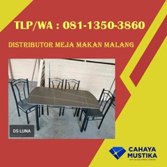 TELP/WA 0811-3503-860, Distributor Meja Makan Kaca Kursi 6 Malang