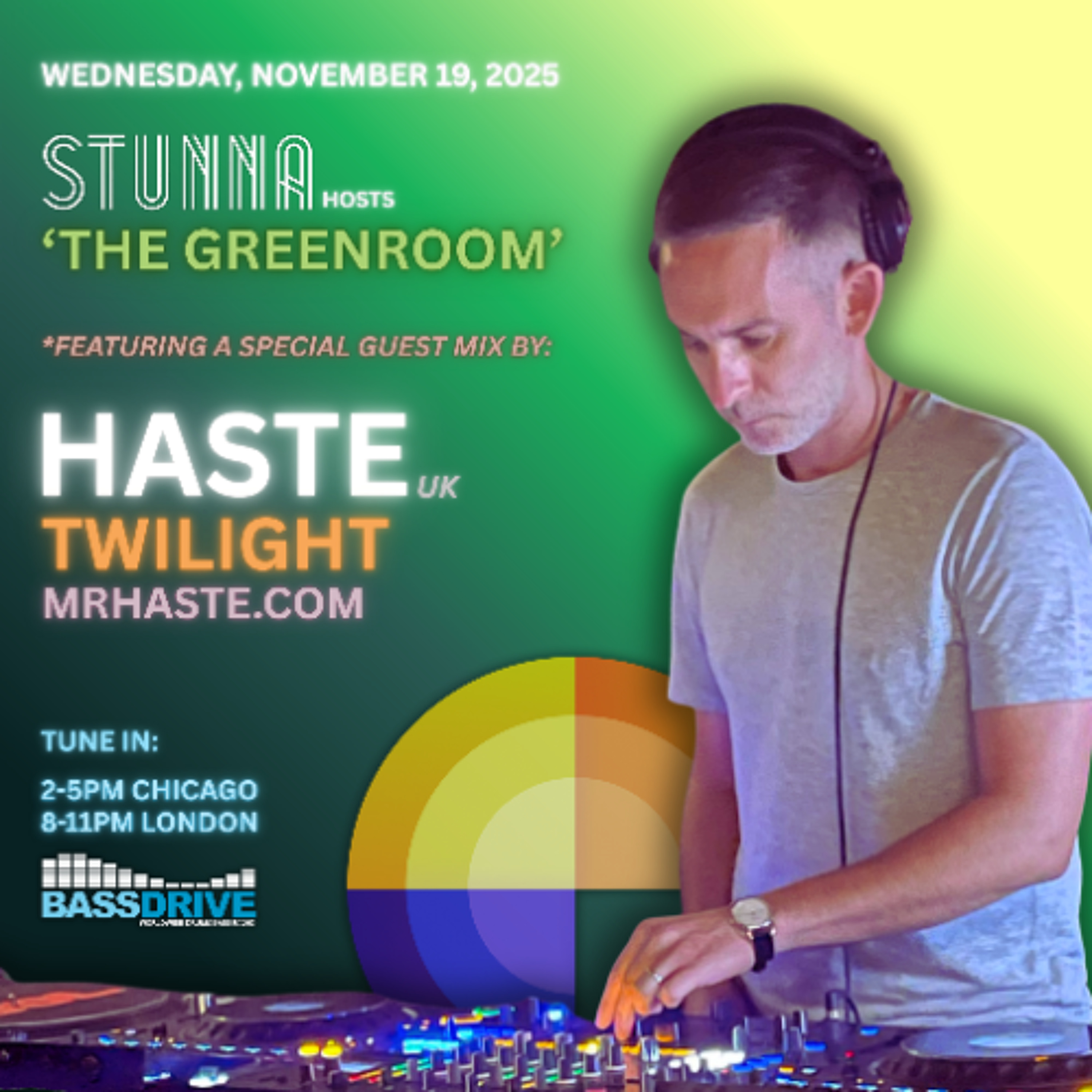 STUNNA Hosts THE GREENROOM with HASTE Guest Mix November 19 2025 episode artwork