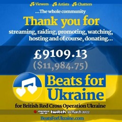 Trance Jesus - Beats for Ukraine Fundraiser #raidtrain