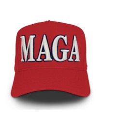 Official Trump Special Edition 3D MAGA Hat, Red/Navy