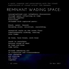 Remnant Wading Space