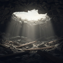 أطفال تحت الأنقاض