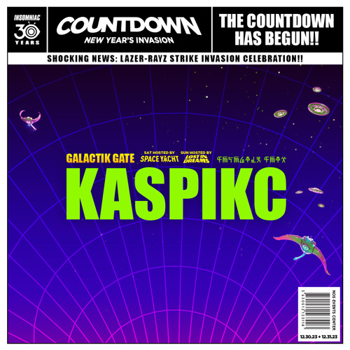 Stream kaspikC LIVE Countdown NYE 20232024 Insomniac Events by