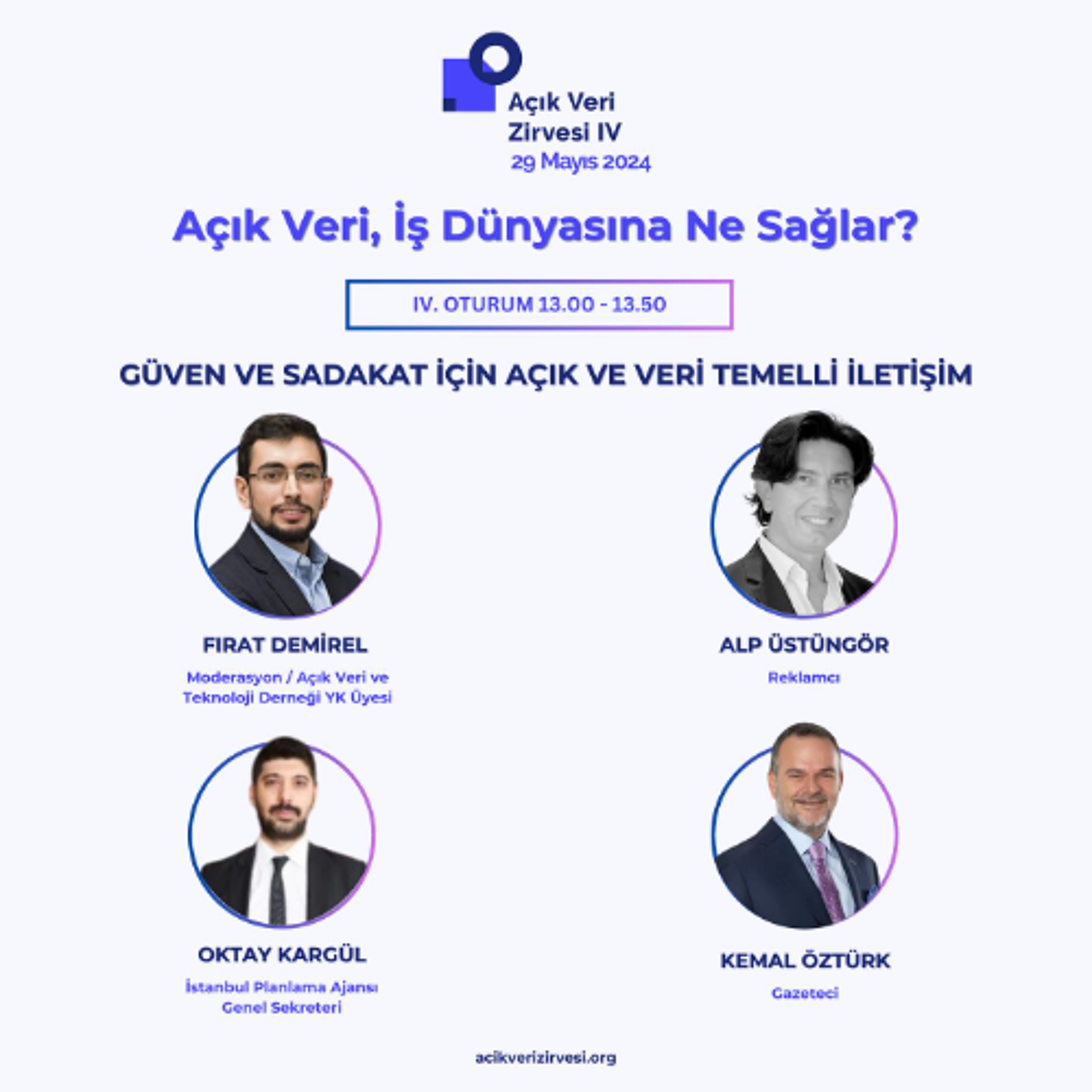 "Güven ve Sadakat için Açık Veri Temelli İletişim" | Açık Veri Zirvesi 2024 - IV. Oturum episode artwork
