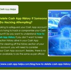 How To Delete Cash App History If Someone Is Try To Do Hacking Attempting