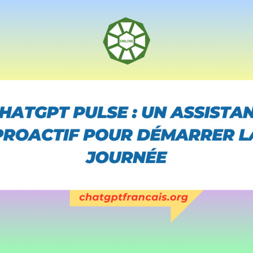 ChatGPT Pulse : un compagnon proactif pour bien commencer la journée