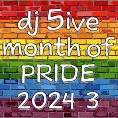 dj 5ive month of PRIDE 2024 3