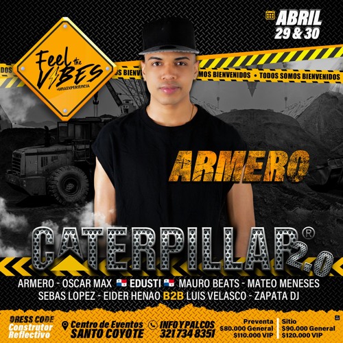 🚜👷🏻‍♂️CATERPILLAR ANDRES ARMERO SET PROMO FEEL THE VIBES 🏗️🚧