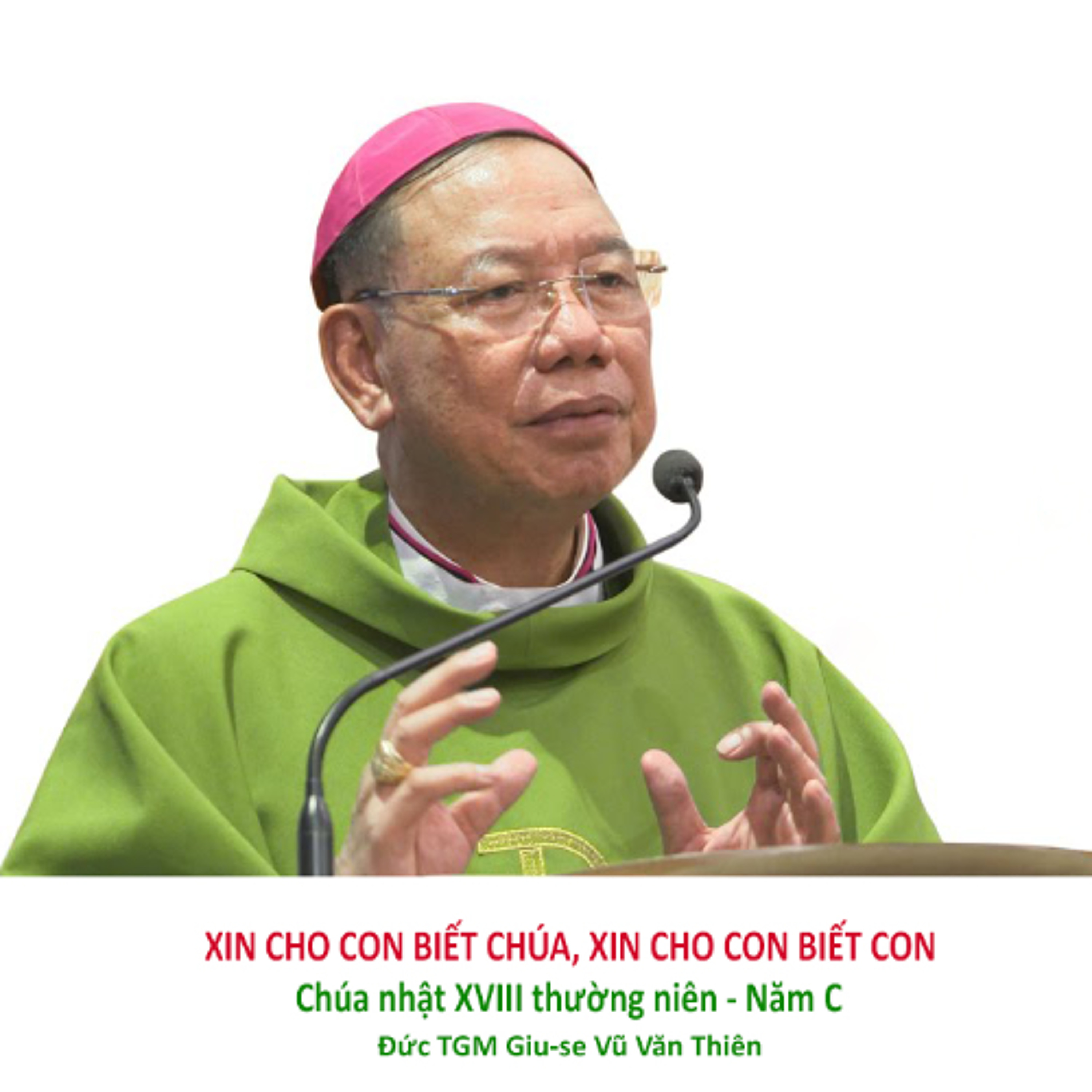 CN XVIII TN C | Xin cho con biết Chúa, xin cho con biết con | Đức TGM Giu-se Vũ Văn Thiên episode artwork