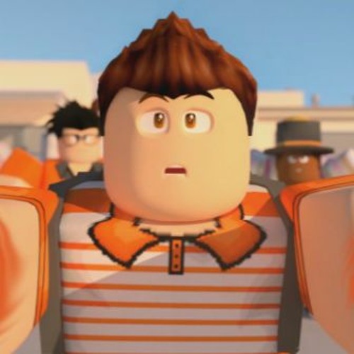 Roblox player with orange hoodie and backsword