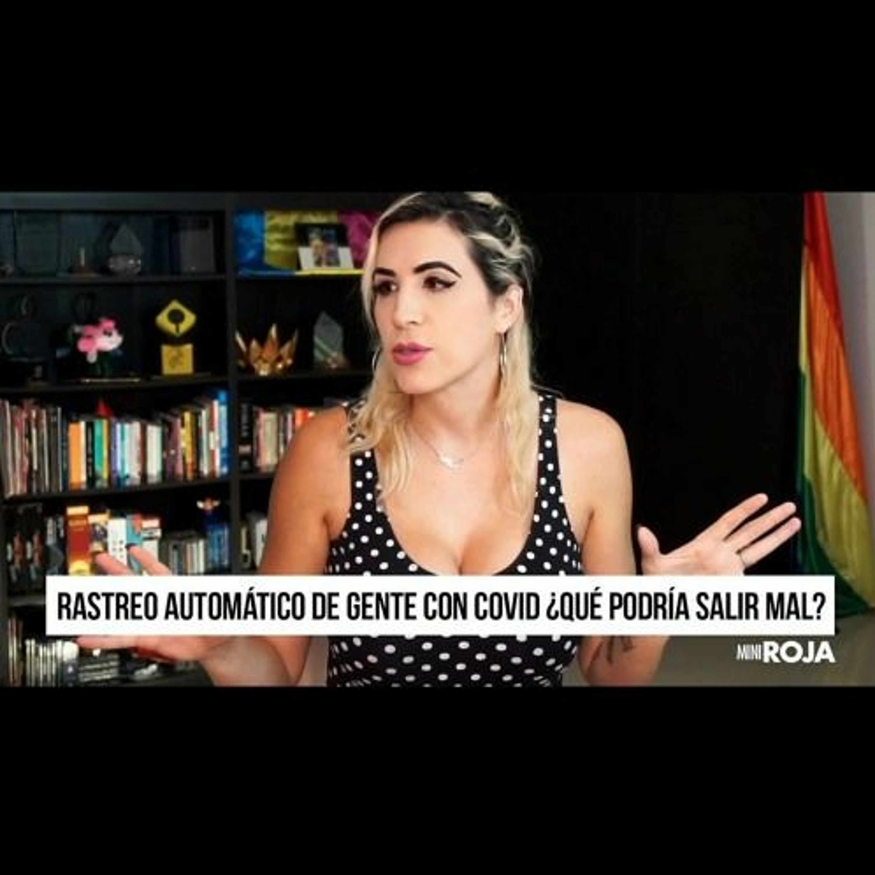 Portada de Roja, con Ophelia Pastrana