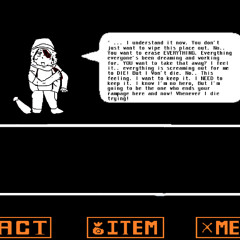 (Eb as undyne role) 97. But something Resonated within.