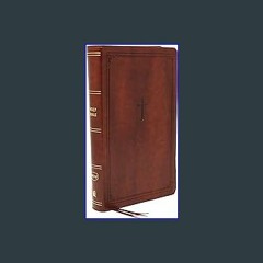 (<E.B.O.O.K.$) 📖 NKJV, End-of-Verse Reference Bible, Personal Size Large Print, Leathersoft, Brown
