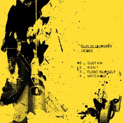 Hebbe - Quotha EP [DUPLOC10YRS003]