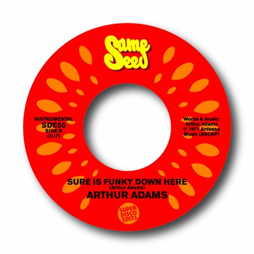 Arthur Adams Sure Is Funky previously unissued funk from 1971