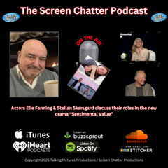 Elle Fanning & Stellan Skarsgard - Sentimental Value