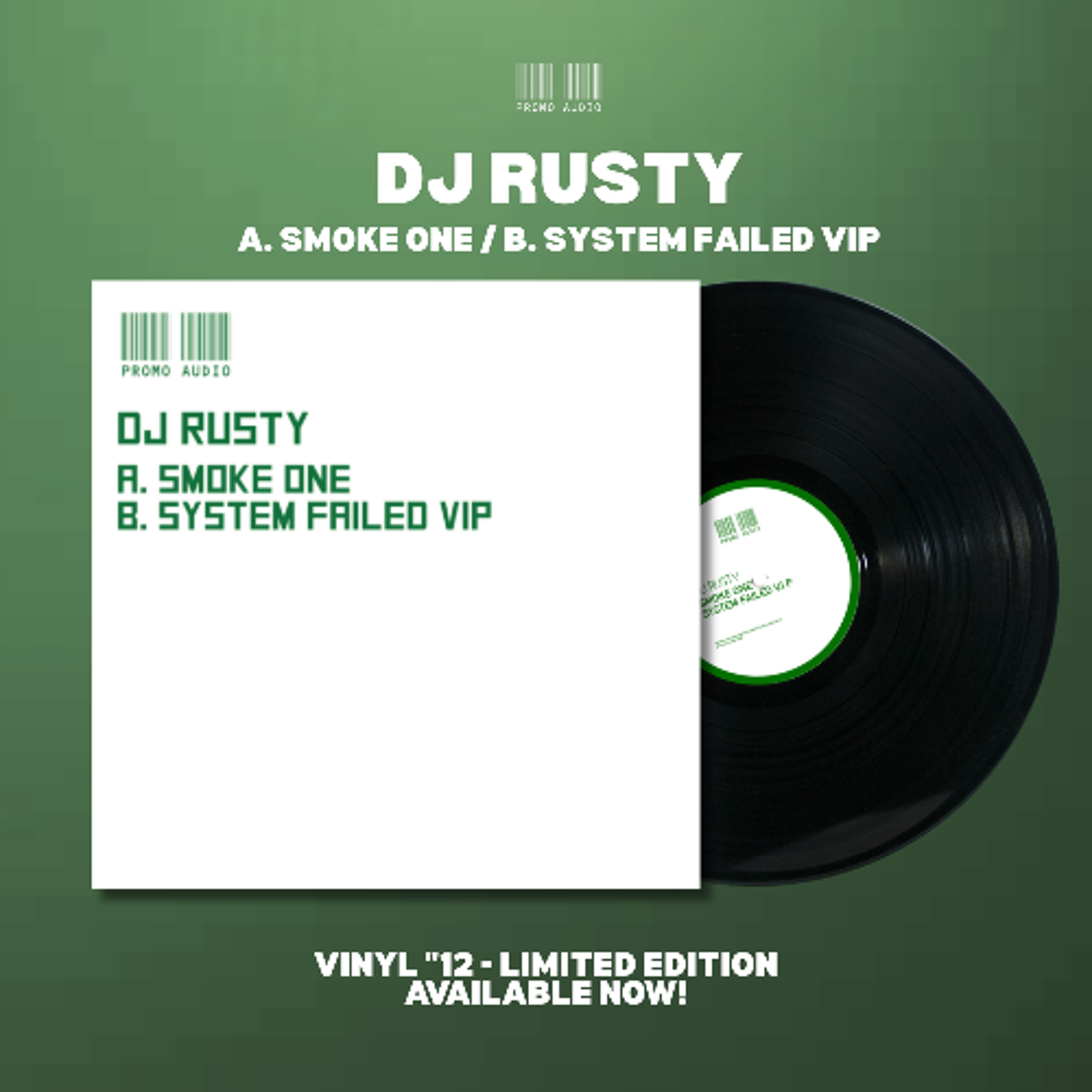 Dj Rusty - A.Smoke One / B. System Failed VIP (Vinyl "12) episode artwork