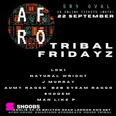 Afro Tribal Fridayz Promo Mix - Aumy Raggo