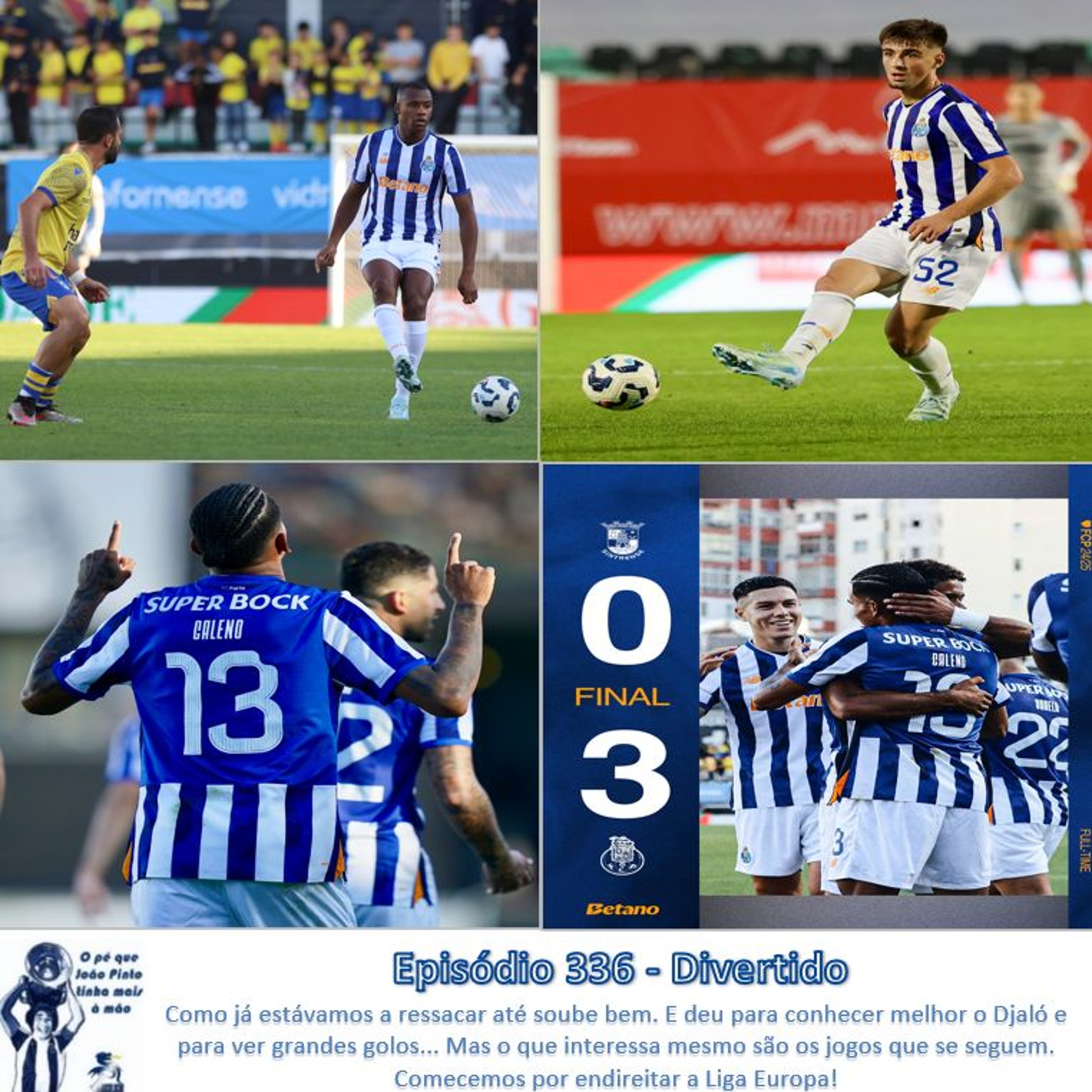 O pé que João Pinto tinha mais à mão