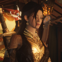 실크 같은 달빛