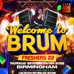 DEEJAY EMAN PRESENTS- WELCOME TO BRUM FRESHERS PROMO MIX (LIVE AUDIO)