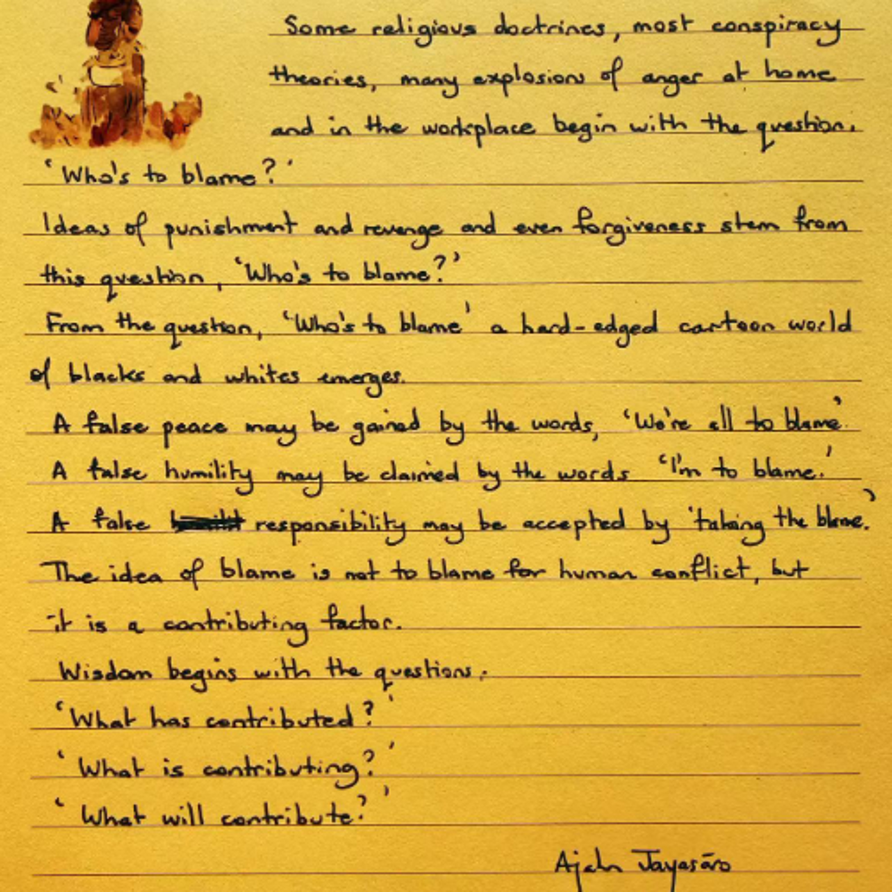 Nutrimento del Cuore - Foglietto Giallo del 3 febbraio 2026 su "la  colpa"